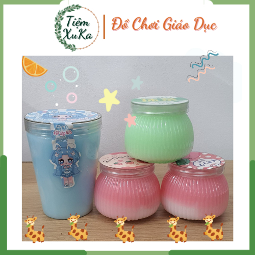 Slime mây cho bé (Slime 30k, slime cầu vồng)