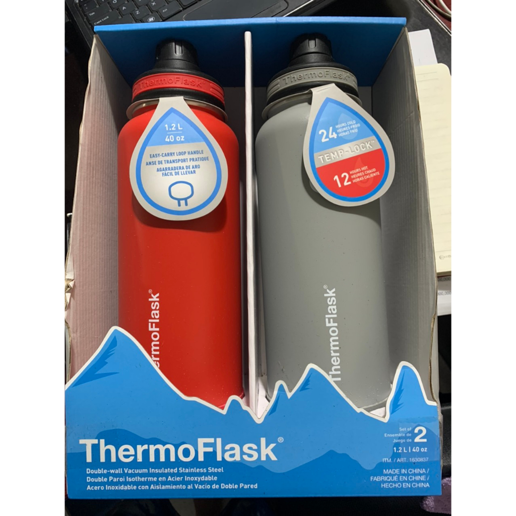 Bình giữ nhiệt thermoflask USA / Built USA / bình nước thermoflask 1.2lit, 710ml