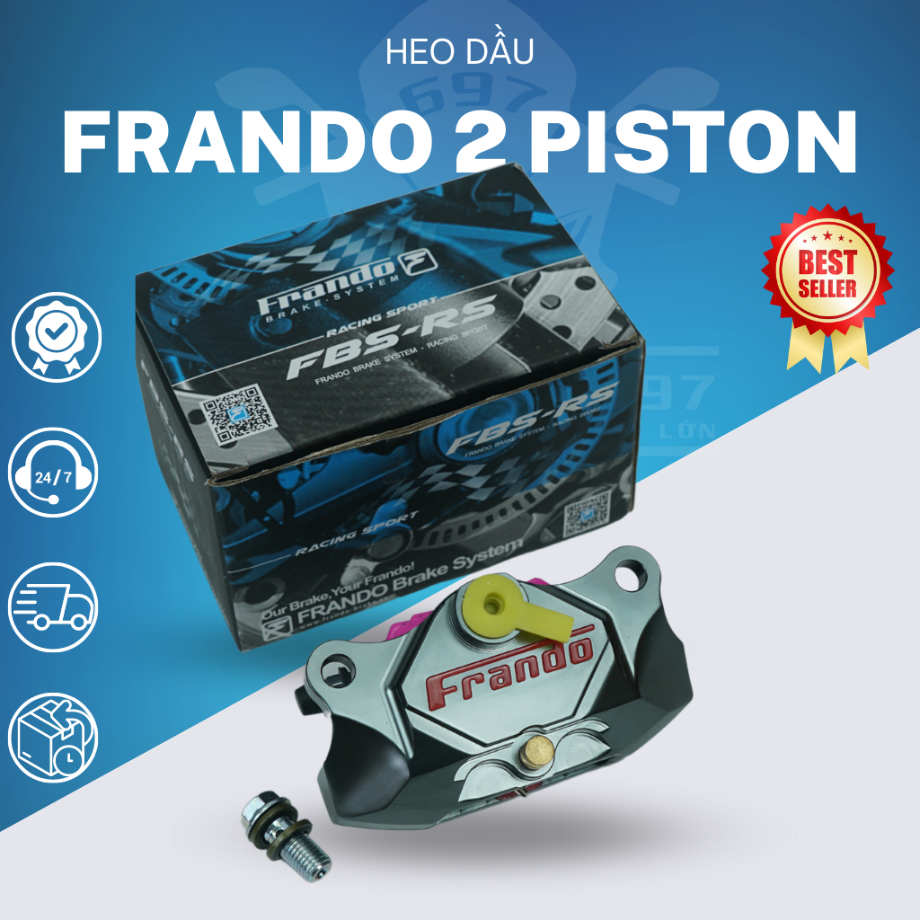 Heo dầu Frando 2 Piston chính hãng