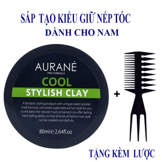 COMBO Sáp vuốt tóc Aurane Cool + Gôm xịt tóc Butterfly 320ml (Tặng kèm lược)