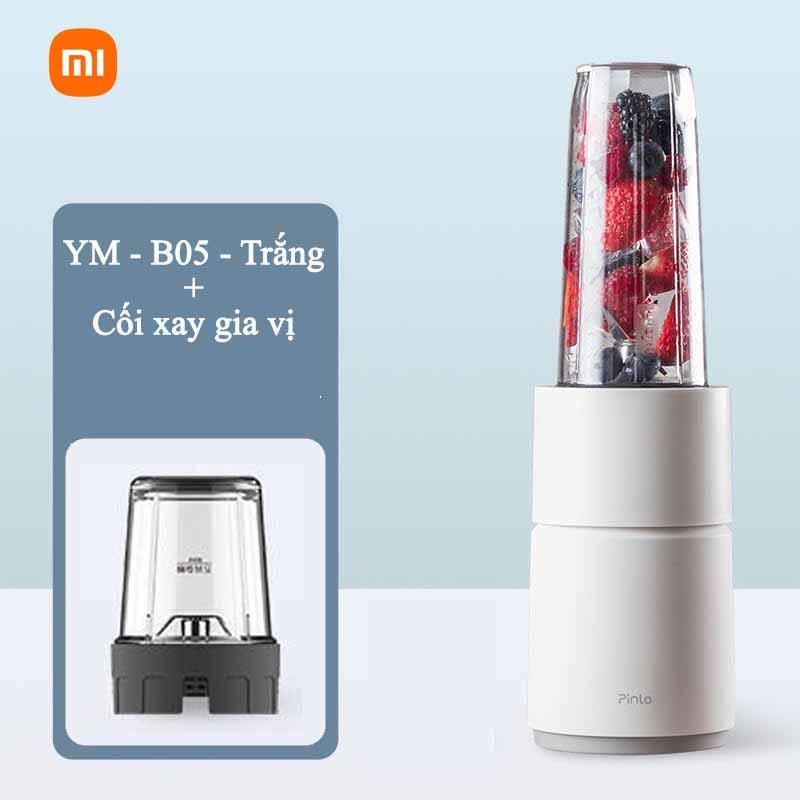 Máy xay sinh tố Xiaomi Pinlo YM-B05, Công suất 500W, tốc độ 30000 vòng/phút, xay hoa quả, xay cả đá.