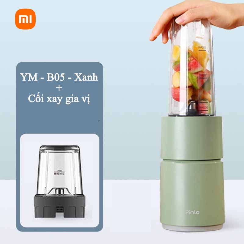 Máy xay sinh tố Xiaomi Pinlo YM-B05, Công suất 500W, tốc độ 30000 vòng/phút, xay hoa quả, xay cả đá.