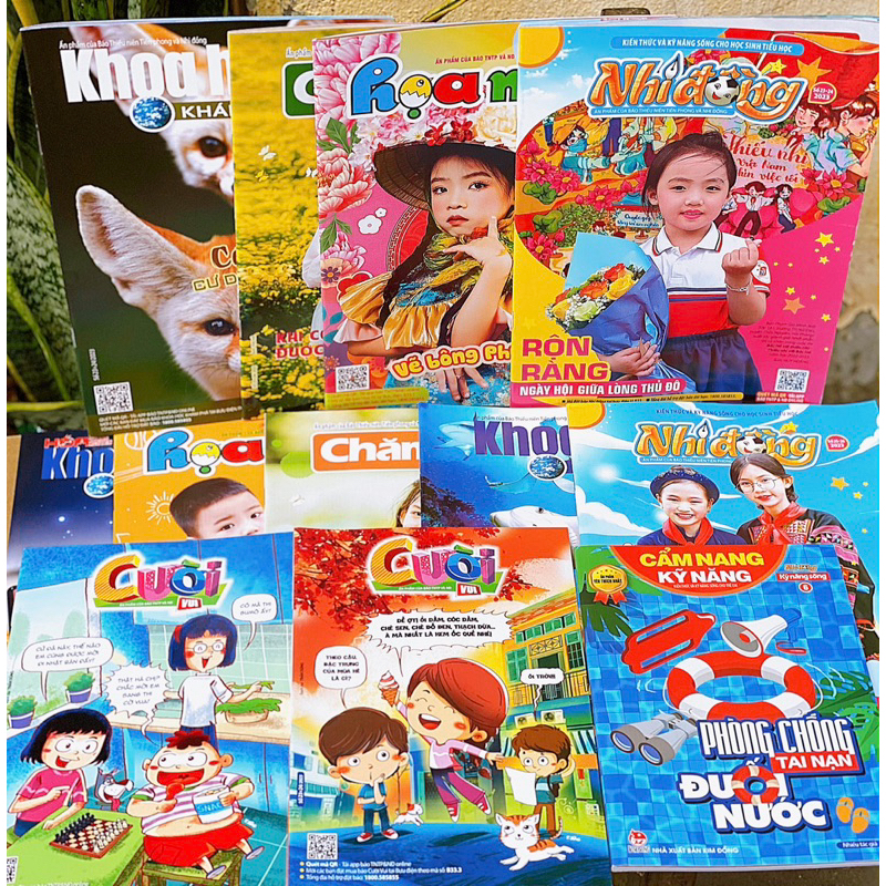 Combo 12 cuốn Tiểu học tháng 06- 2023