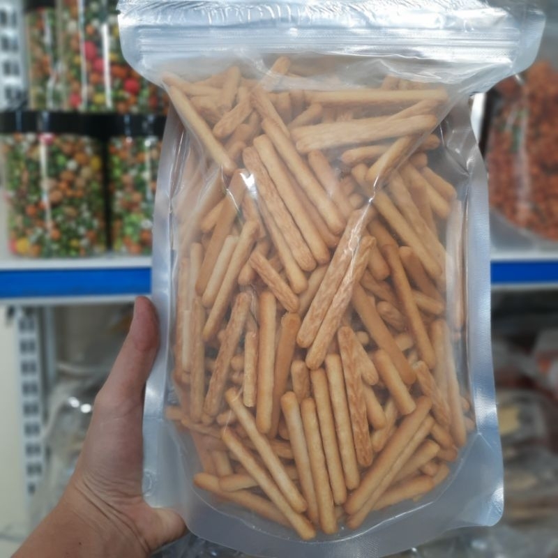 Bánh quy đũa mặn túi 500g