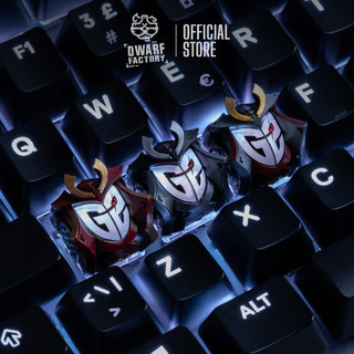 Keycap artisan bàn phím cơ dwarf factory - g2 esports keycap - loại nút oemr1