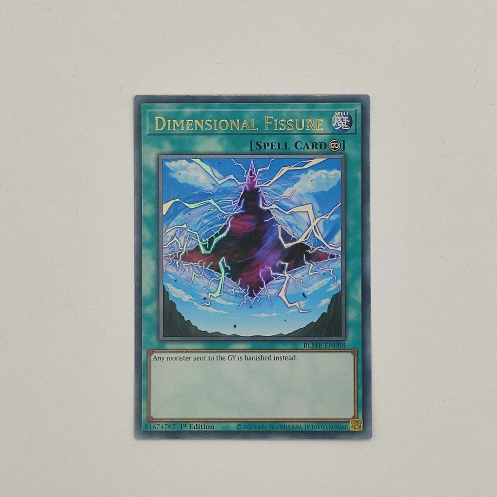 Dimensional Fissure - BLMR-EN088 - Ultra Rare 1st Edition