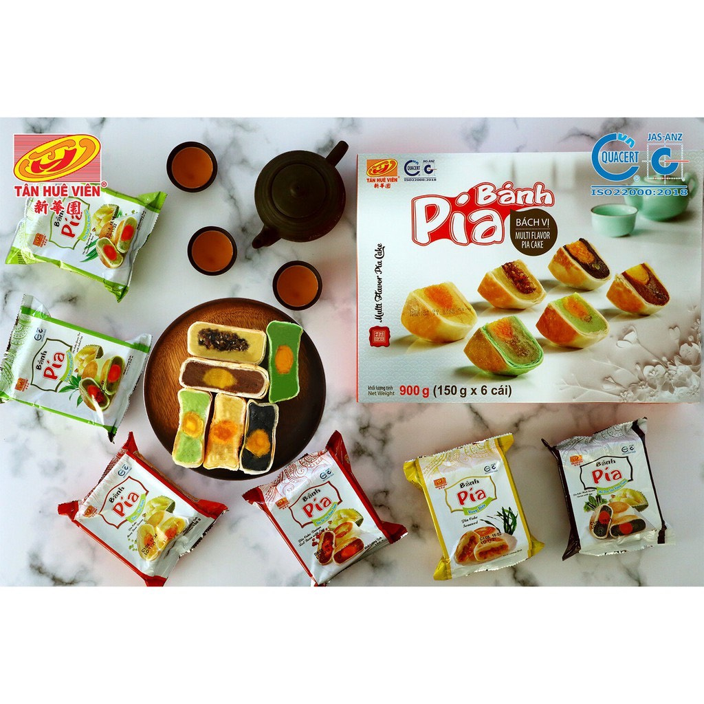 Hộp Quà Bánh Pía Bách Vị Tân Huê Viên