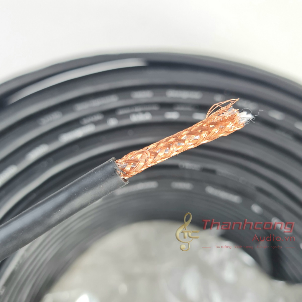 Dây tín hiệu âm thanh 3 lõi đồng nguyên chất Liton cao cấp - Dây microphone đơn giá 1m