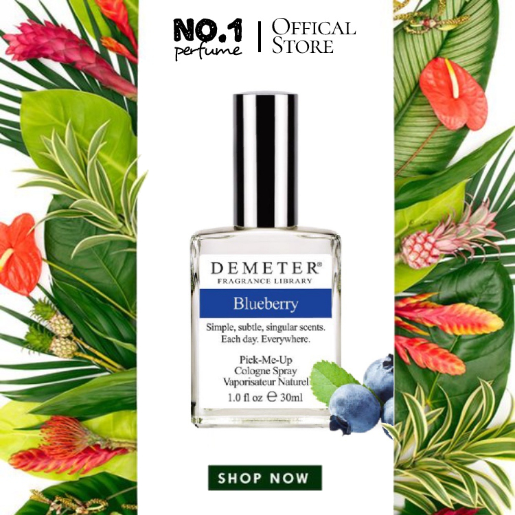 ⁂︎ 10ml┊ Nước hoa Blueberry by Demeter Cologne - 10мl - #🄽🄾.🄸