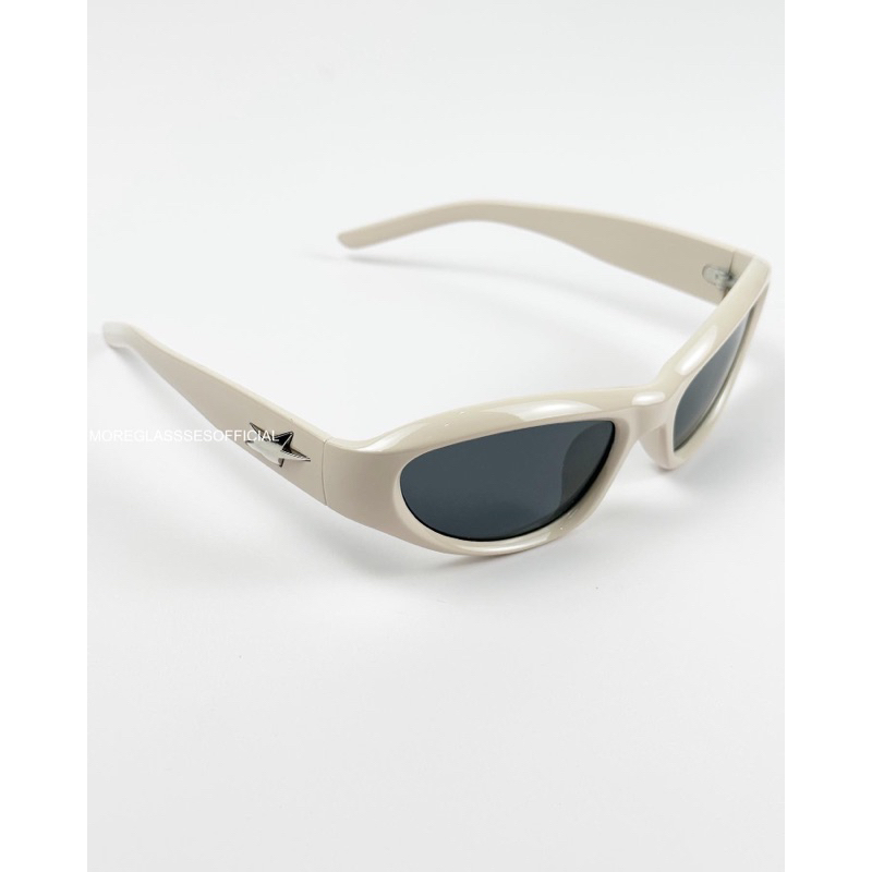 Kính mát có sẵn MOREGLASSES hoạ tiết ngôi sao phong cách thời trang nam nữ Y2K Punk 2023 chống UV 400 ảnh thật