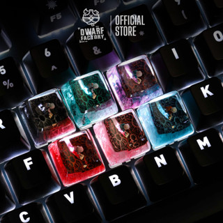  Keycap Artisan bàn phím cơ Dwarf Factory - Moondust - Loại Nút SAR1 