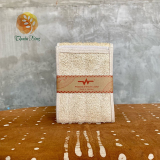 [Vi Lâm] Dây chà lưng Xơ mướp Vi Lâm- NATURAL LOOFAR BACK SCRUBBER & SHOWER TRAP