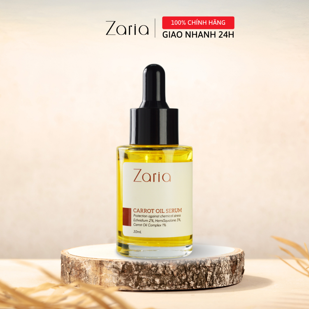 Serum Hồi Phục Da Dưỡng Ẩm Da Chống Lão Hóa Zaria Carrot Oil
