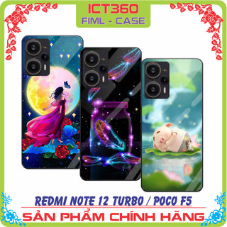 Ốp lưng kính Xiaomi Redmi Note 12 Turbo / Poco F5 - Nhận in ảnh theo yêu cầu