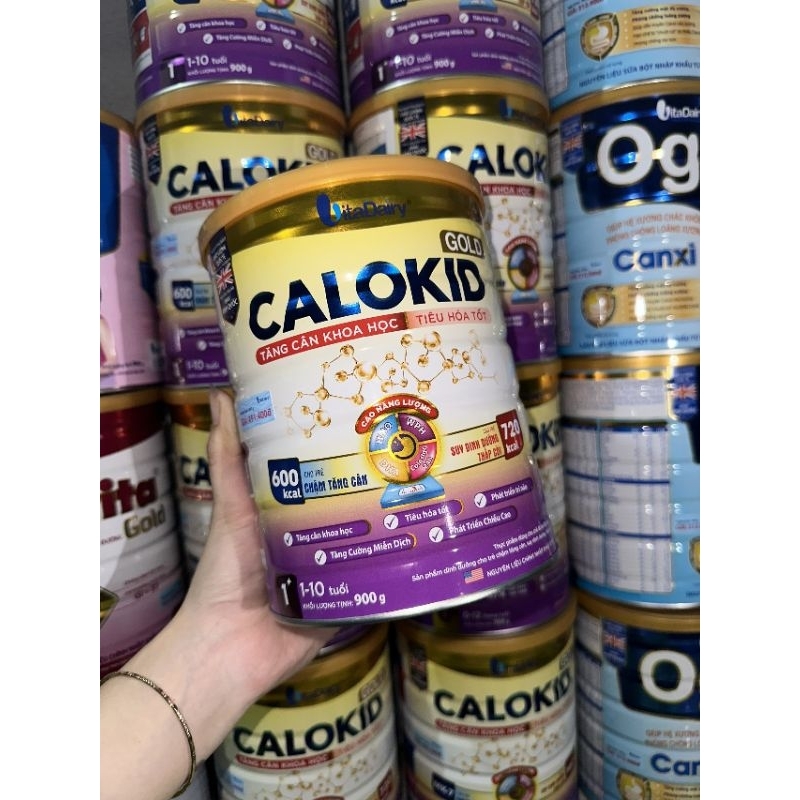 Tích điểm đổi quà Sữa Calokid 1+ (1-10) Date luôn mới 900g