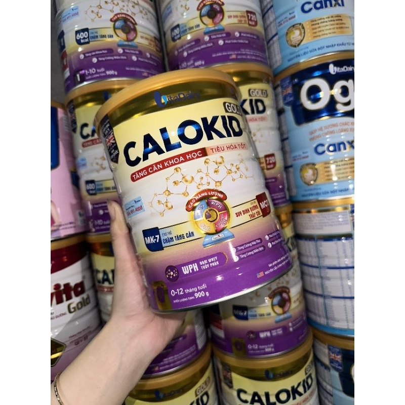 Sữa Calokid 0+ (Tích điểm đổi quà lon 900g Date luôn mới