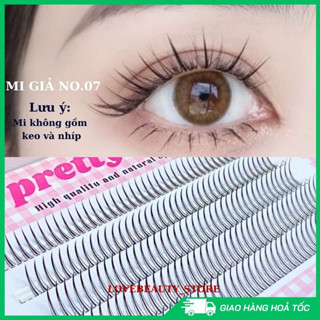  Lông Mi Giả Chùm Chữ A Tự Nối  độ dài 8-12mm No.07 