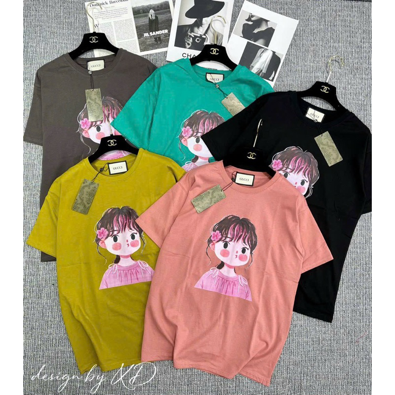 Áo phông unisex nhiều hình , phom dài rộng , chất đẹp