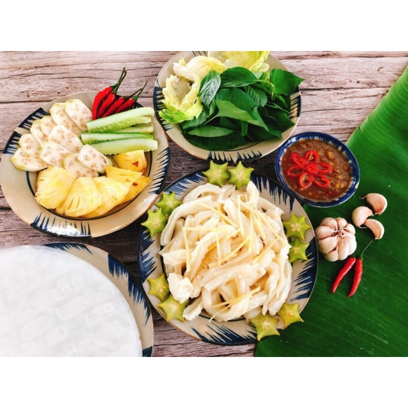 LÁ SÁCH, KHĂN LONG, TỔ ONG BÒ LÀM SẠCH 500GR