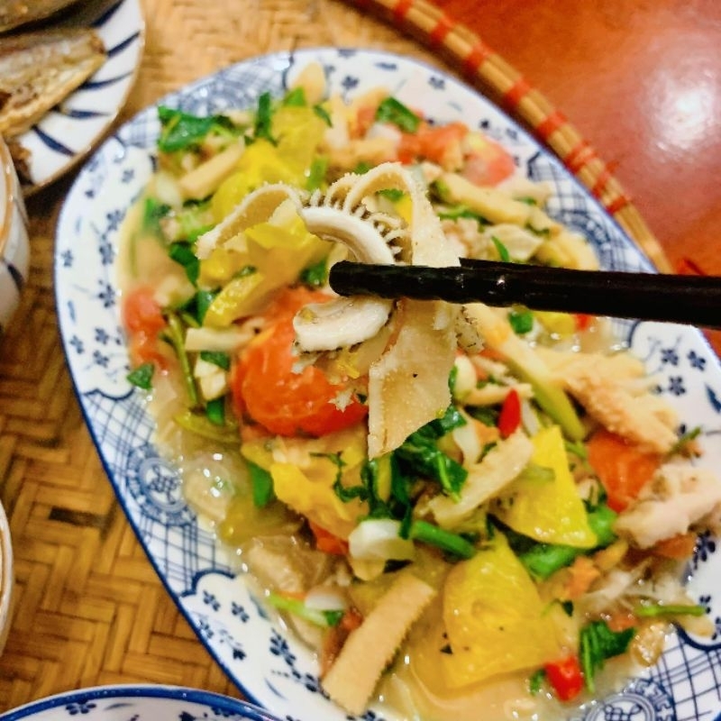 LÁ SÁCH, KHĂN LONG, TỔ ONG BÒ LÀM SẠCH 500GR