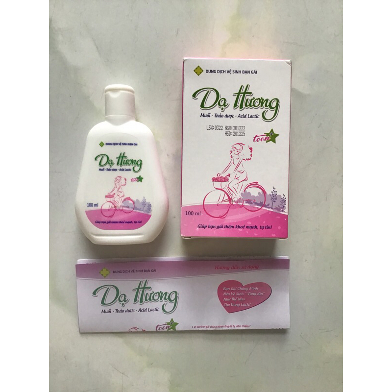 Dung dịch vệ sinh Dạ Hương tuổi teen