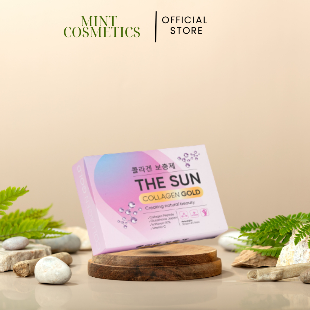 The Sun Collagen Hỗ Trợ Dưỡng Da, Giữ Dáng - Hộp 20 Gói- MINT SHOP
