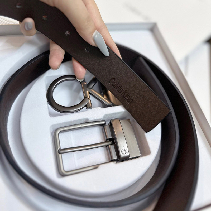 TL010 Set thắt lưng Calvin 2 mặt fullbox