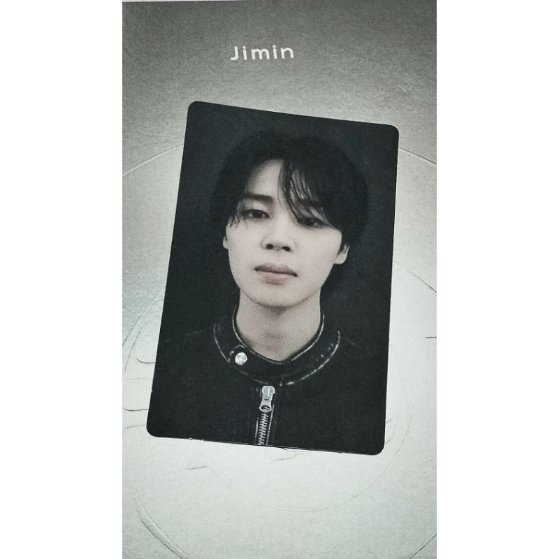 Card BTS Jimin official | thẻ bo góc Jimin album FACE chính hãng
