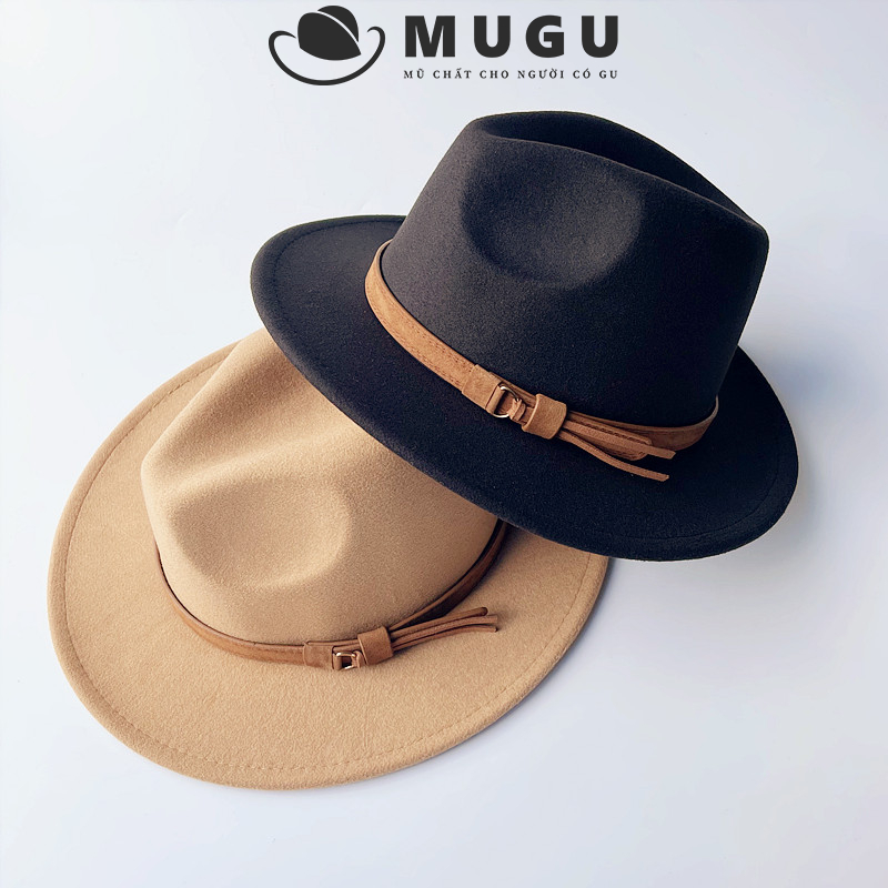 Mũ Phớt Nam Cao Cấp FN01 - Mũ Fedora Nam Chất Lượng Vượt Trội, Phong Cách Đỉnh Cao | MUGU