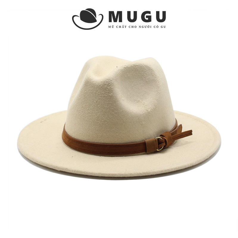 Mũ Phớt Nam Cao Cấp FN01 - Mũ Fedora Nam Chất Lượng Vượt Trội, Phong Cách Đỉnh Cao | MUGU