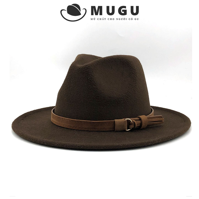 Mũ Phớt Nam Cao Cấp FN01 - Mũ Fedora Nam Chất Lượng Vượt Trội, Phong Cách Đỉnh Cao | MUGU