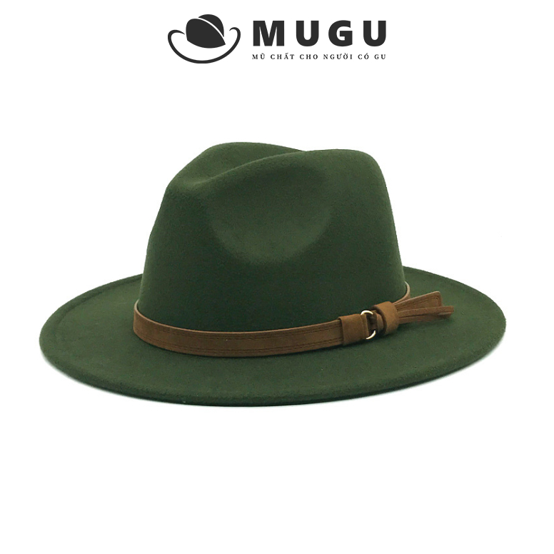 Mũ Phớt Nam Cao Cấp FN01 - Mũ Fedora Nam Chất Lượng Vượt Trội, Phong Cách Đỉnh Cao | MUGU
