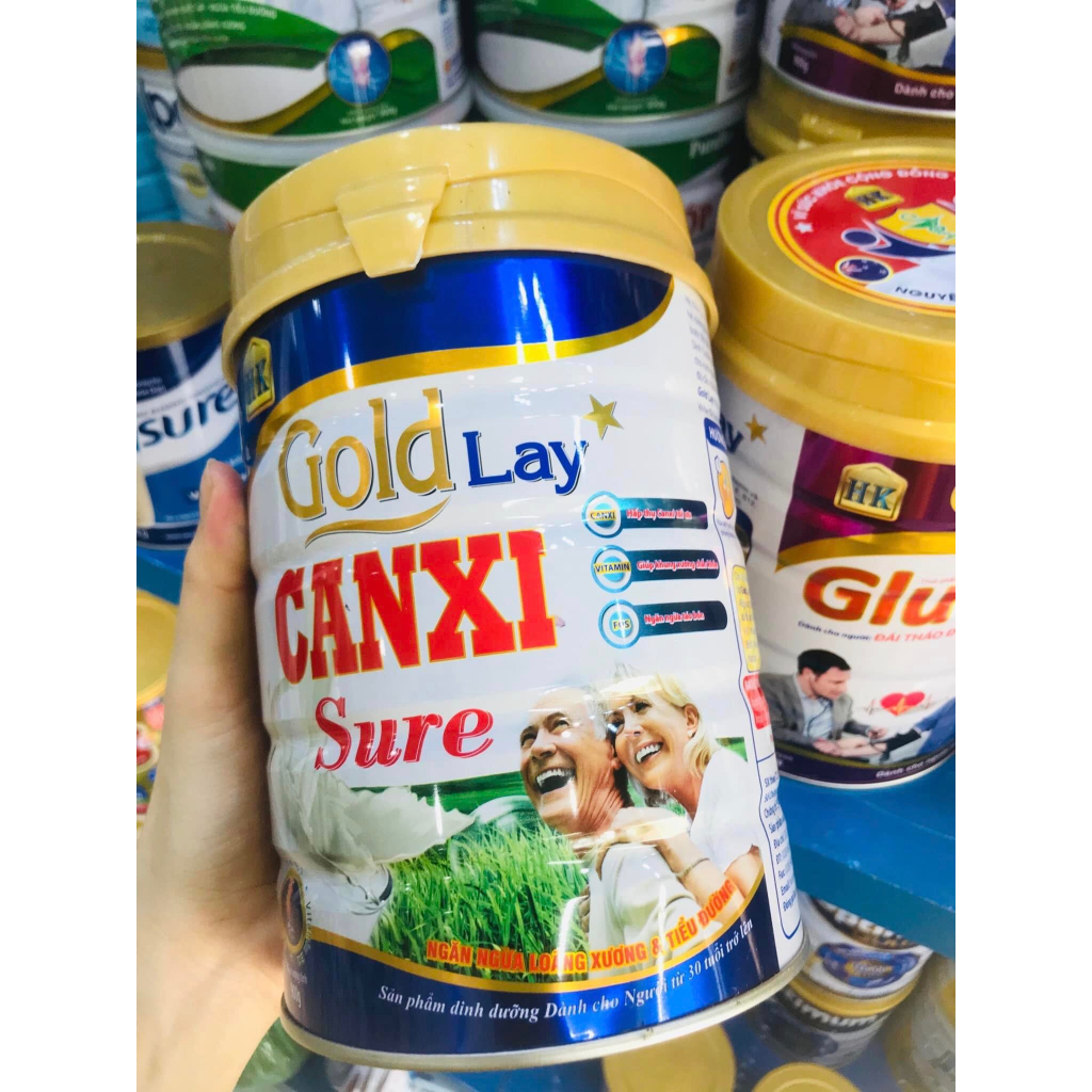 Sữa goldlay 900g - sữa canxi goldlay - sữa tăng cân cho người gầy - sữa tiểu đường glucare - sữa xương khớp goldlay 900g