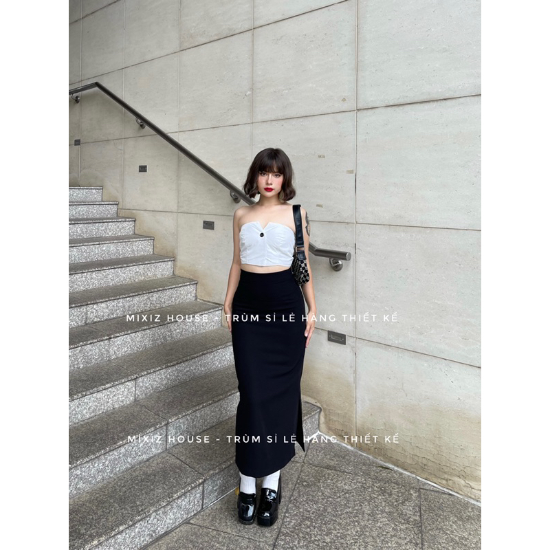 Chân váy suông dài 90-95cm Mixiz House