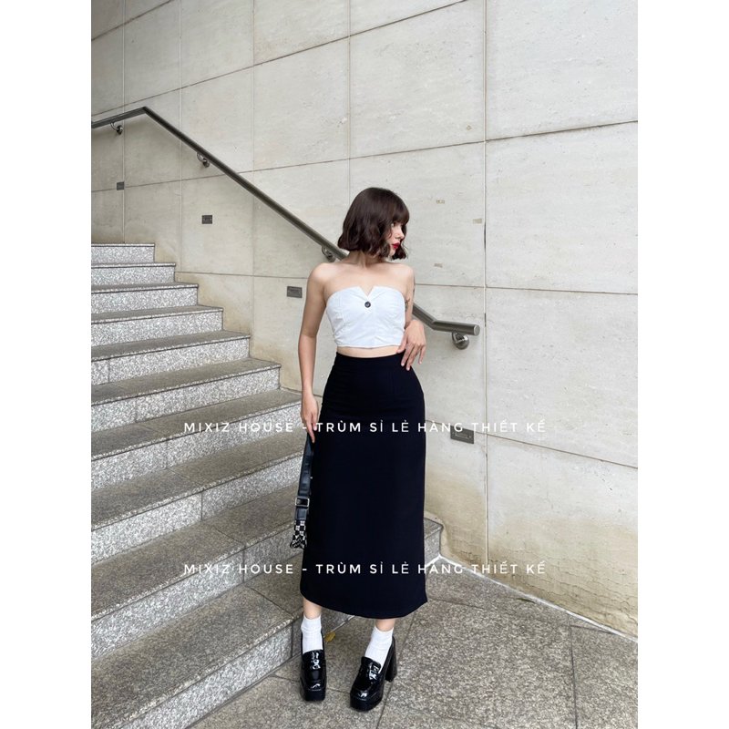 Chân váy suông dài 90-95cm Mixiz House