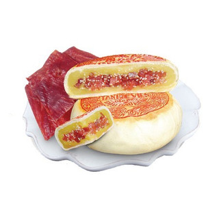 Bánh pía thịt lạp tân huê viên