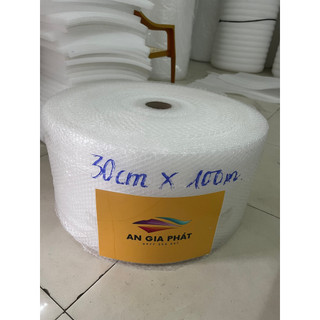 Cuộn bong bóng khí - màng xốp hơi - xốp nổ - gói hàng bọc hàng 30cmx100m