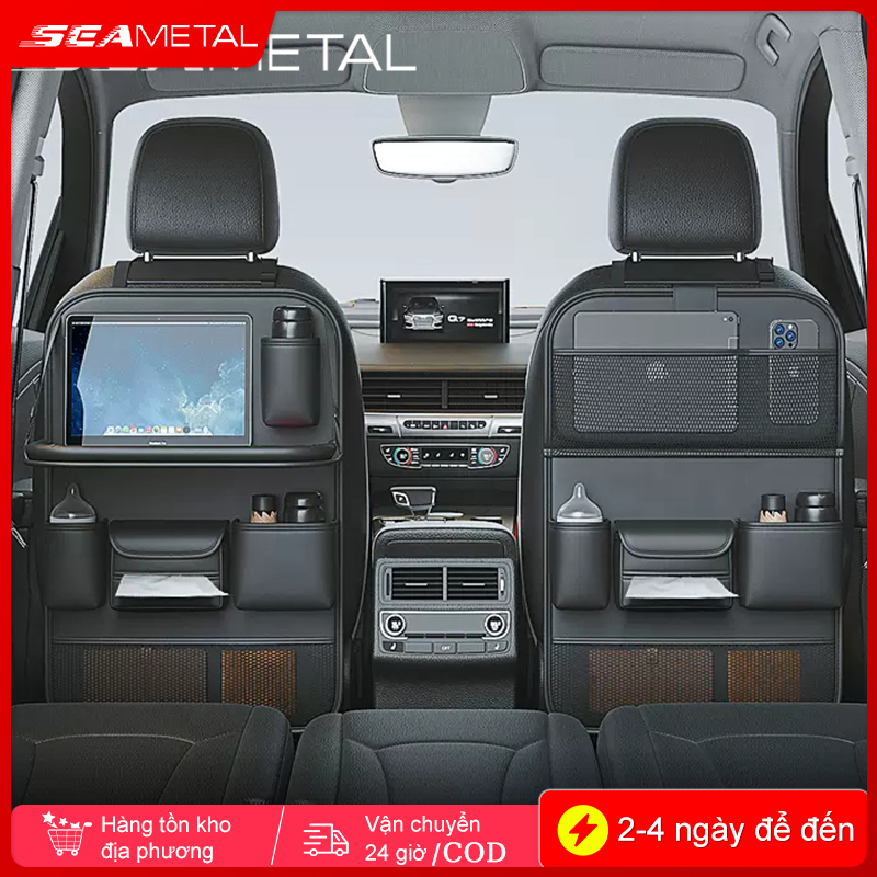 Túi đựng đồ SEAMETAL treo lưng ghế ô tô sức chứa lớn đa năng chống nước