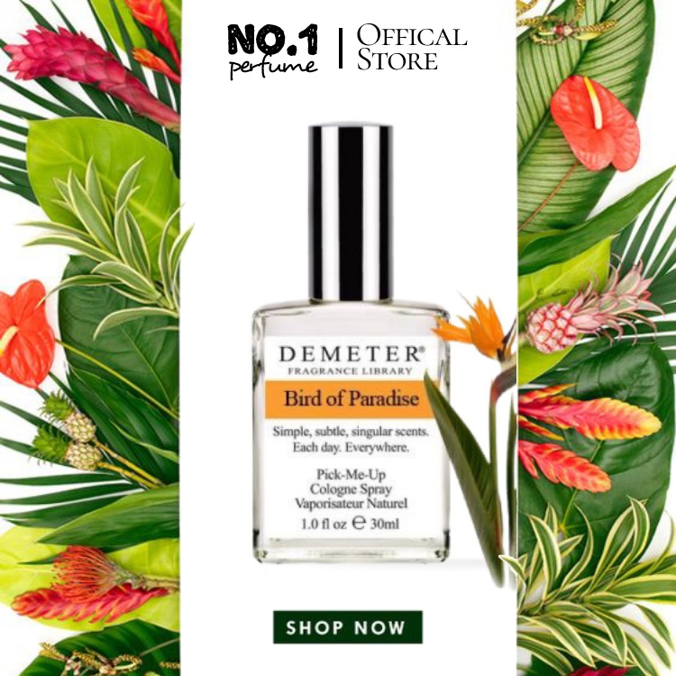 ⁂︎ 10ml┊ Nước hoa Bird of Paradise by Demeter Cologne - 10мl - #🄽🄾.🄸