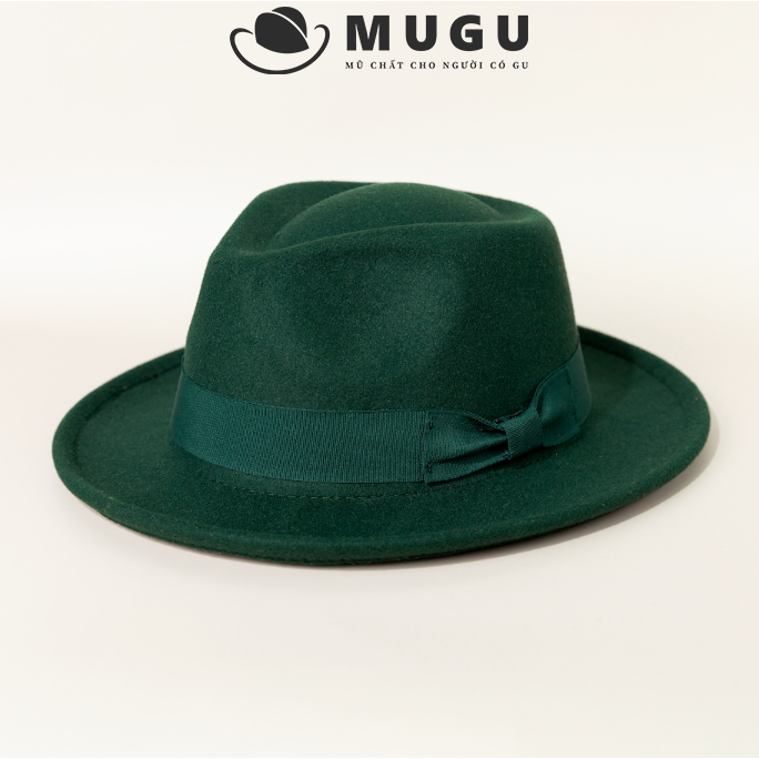 Mũ Phớt Nam Trung Niên FN36 - Mũ Fedora Vành Ngắn Sang Trọng | MUGU