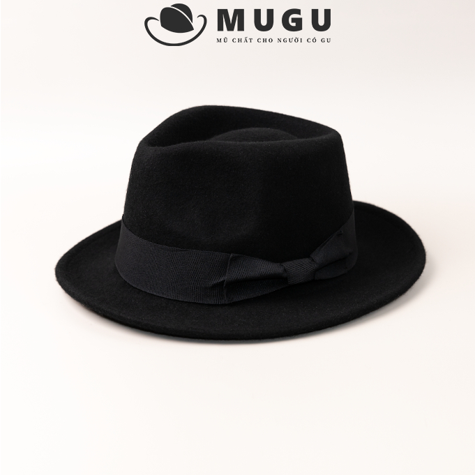 Mũ Phớt Nam Trung Niên FN36 - Mũ Fedora Vành Ngắn Sang Trọng | MUGU