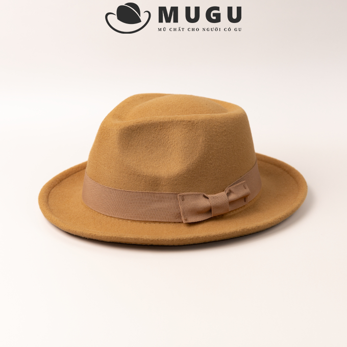 Mũ Phớt Nam Trung Niên FN36 - Mũ Fedora Vành Ngắn Sang Trọng | MUGU