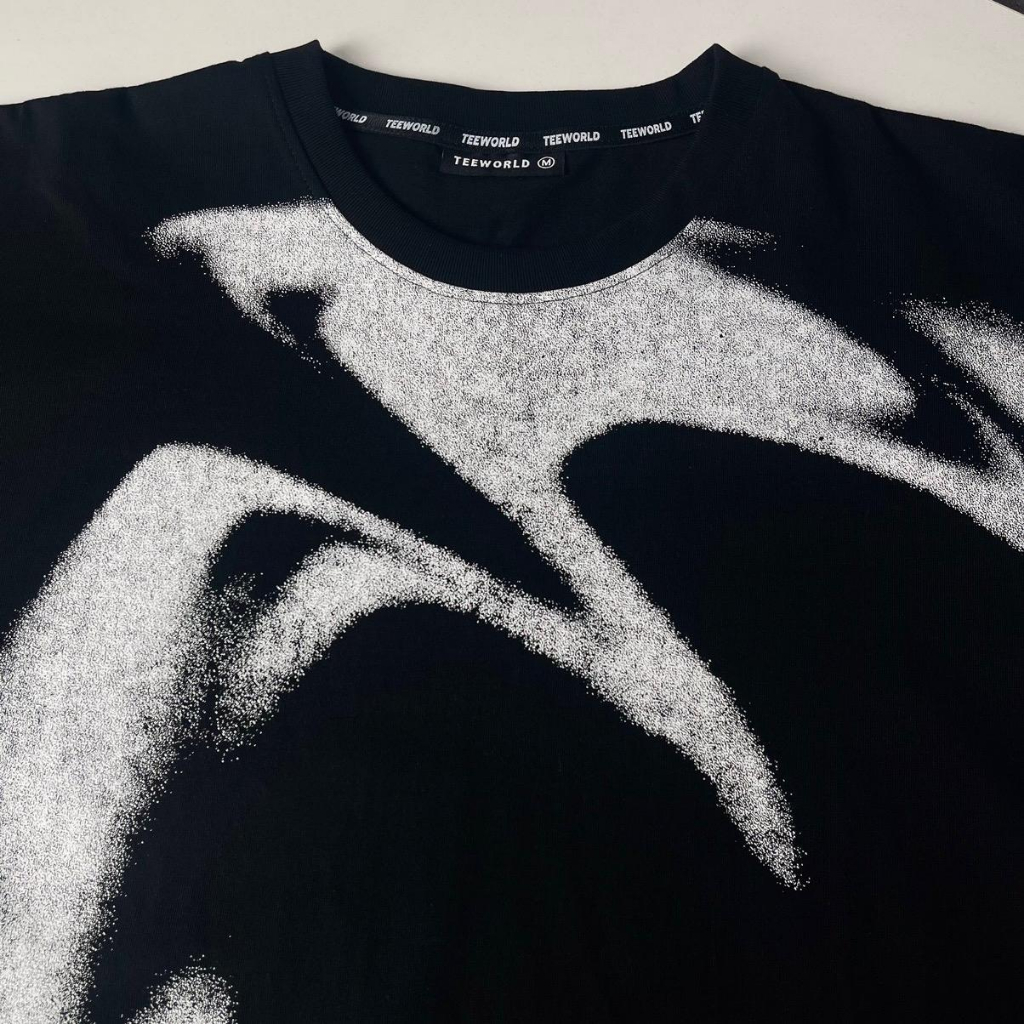 Áo Thun Local Brand Teeworld Secret Of Liquid T-shirt Trắng Đen Nam Nữ Form Rộng Unisex