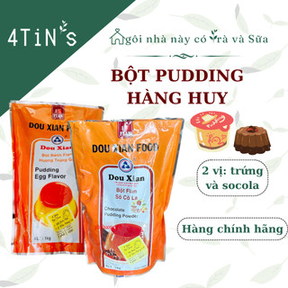 Bột Pudding Douxian Trứng/ Socola/ Dưa Lưới - Chiết Lẻ