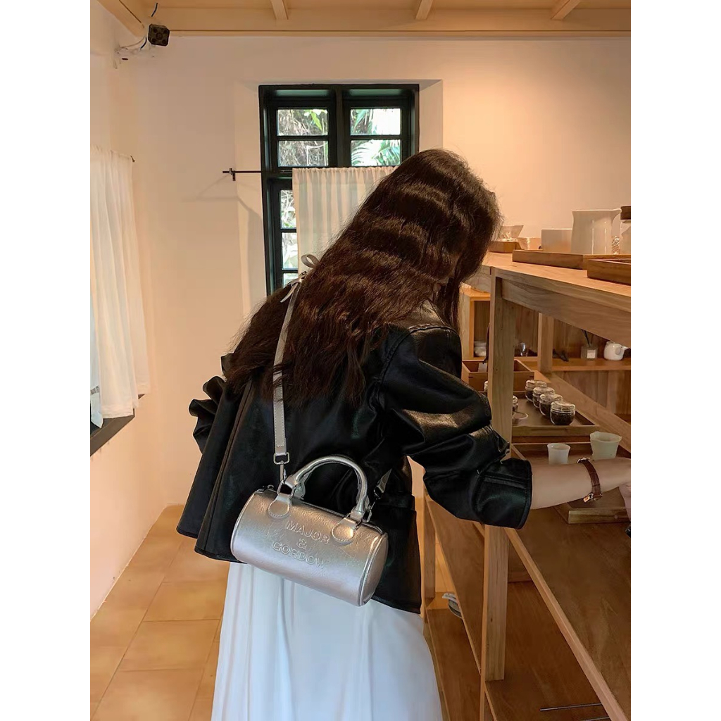 Túi Đeo Chéo trống da pu quai xách Thời Trang Mùa Hè 2023 Cho Nữ