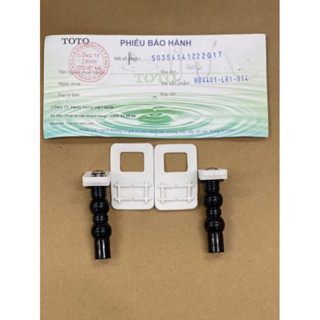 Bộ ốc vít định vị cho nắp bàn cầu TÔT 385 và 393 - hàng chính hãng dùng cho mọi loại cầu TOTO
