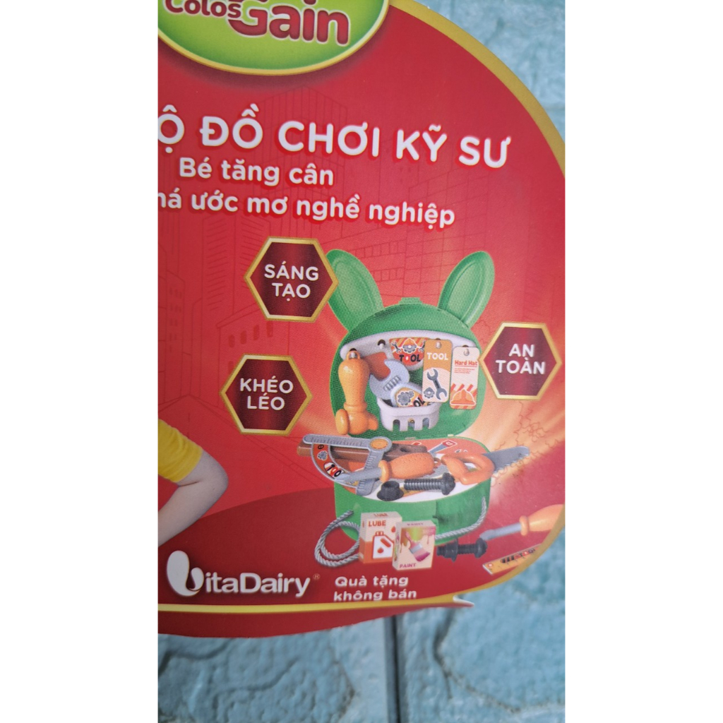 Bộ đồ chơi hướng nghiệp kỹ sư VitaDaiary