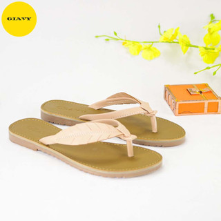 Dép Kẹp Nữ Quai Chiếc Lá - GIAVY