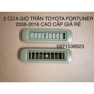 Cửa gió điều hoà trần sau toyota fortuner 2006-2016 cao cấp
