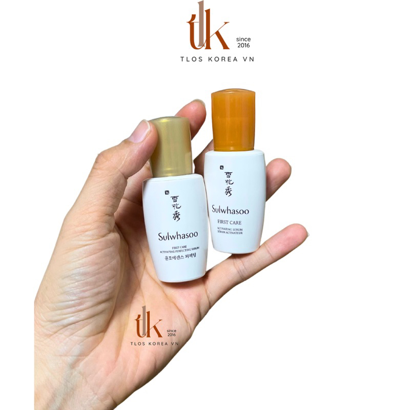 Sulwhasoo Tinh Chất First Care Activating Perfecting Serum 8Ml - Tinh Chất Khởi Nguồn Chống Lão Giảm Mụn Săn Da